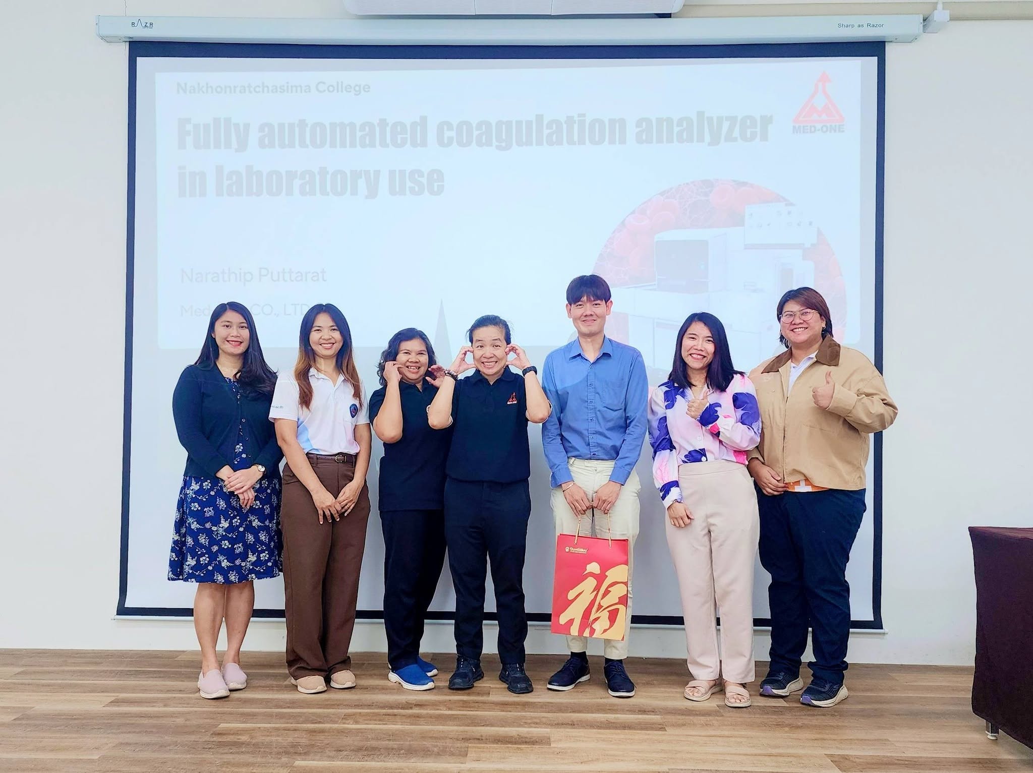 กิจกรรมบรรยายพิเศษสำหรับนักศึกษาชั้นปีที่ 4 ในรายวิชา โลหิตวิทยา 3